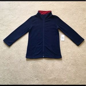 NWT just in time Fleece Zip-up